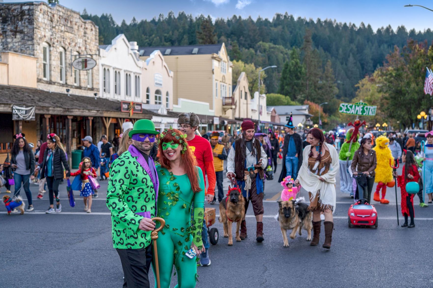 Calistoga Halloween Parade 2019